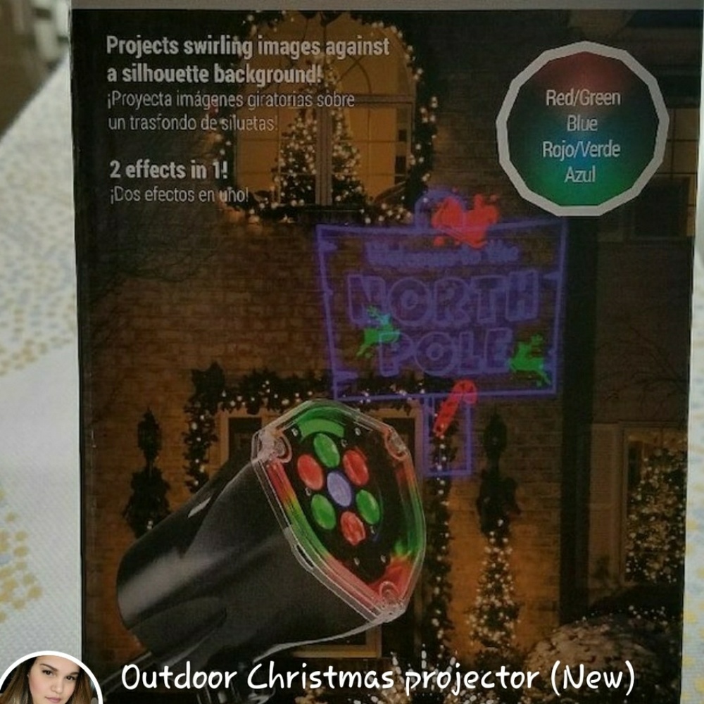Christmas projector